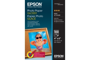 Epson Photo Paper Glossy - 10x15cm - 100 Vellen