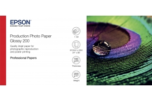 Epson Production Photo Paper Glossy 200 24" x 30m