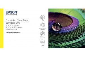 Epson Production Photo Paper Semigloss 200 24" x 30m