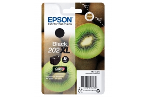 Epson Kiwi Singlepack Black 202XL Claria Premium Ink