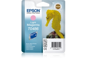 Epson Seahorse inktpatroon Light Magenta T0486