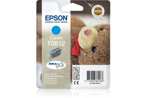 Epson Teddybear inktpatroon Cyan T0612 DURABrite Ultra Ink