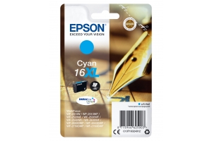 Epson Pen and crossword Singlepack Cyan 16XL DURABrite Ultra Ink