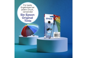 Epson 406 Umbrella DURABrite Ultra inktcartridge 1 stuk(s) Origineel Normaal rendement Zwart