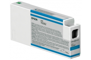 Epson inktpatroon Cyan T636200 UltraChrome HDR 700 ml