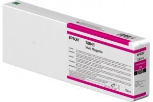 Epson Singlepack Vivid Magenta T804300 UltraChrome HDX/HD 700ml