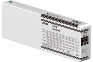 Epson Singlepack Matte Black T804800 UltraChrome HDX/HD 700ml