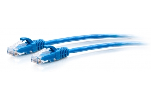 C2G 1.2m Cat6a Snagless Unshielded (UTP) Slim Ethernet Patchkabel - Blauw