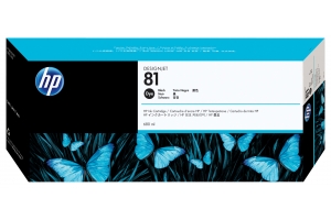 HP 81 zwarte kleurstofinktcartridge, 680 ml