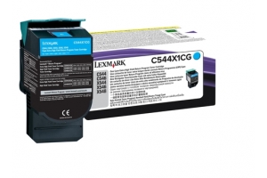 Lexmark C544, C546, X544, X546, X548 4K cyaan ret.pr. cartr.