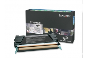 Lexmark C73x, X73x 8K zwarte retourprogr. tonercartr.