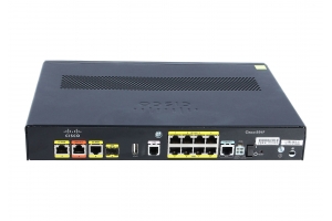 Cisco C891F-K9 bedrade router Gigabit Ethernet Zwart, Grijs