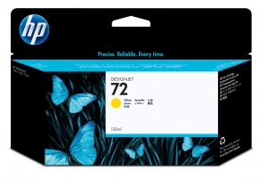 HP 72 gele DesignJet inktcartridge, 130 ml