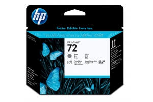HP 72 skrivehode, grå og svart foto inktcartridge 1 stuk(s) Grijs, Foto zwart