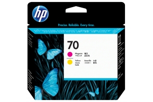 HP 70 magenta/gele DesignJet printkop