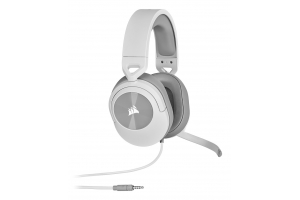 Corsair HS55 STEREO Headset Bedraad Hoofdband Gamen Wit