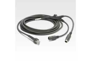 Datalogic CAB-436 KBW PS/2 Straight PS/2-kabel 2 m 2x 6-p Mini-DIN