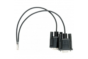 QNAP CAB-CONSOLE-RSRJ11-0M2 seriële kabel Zwart 0,2 m RJ-11 2 x RS-232