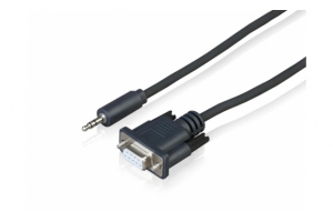 Sony CAB-RSJA1 tussenstuk voor kabels 3.5 mm D-Sub Zwart