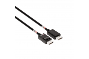 CLUB3D DisplayPort™ 2.1 Bi-Directional VESA DP80 Gecertificeerde kabel 4K240Hz, 8K60Hz or 10K60Hz M/M 1.6m/ Next-Gen Gaming