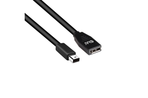 CLUB3D Mini DisplayPort to DisplayPort1.4 Extensie Cable 8K60Hz DSC1.2 HBR3 HDR M/F 1m