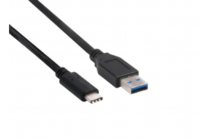 CLUB3D USB 3.1 Type-C naarType-A Cable 10Gbps PD 60W M/M 1m/3.28ft