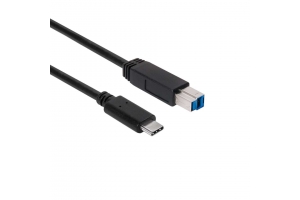 CLUB3D USB 3.1 Gen2 Type-C to Type-B Cable Male/Male, 1 meter