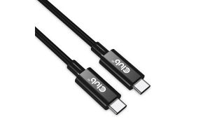 CLUB3D USB4 Gen3x2 Type-C Bi-Directional Cable 8K60Hz or 4K120Hz, Data 40Gbps, PD 240W(48V/5A) EPR M/M 3m / 9.84ft