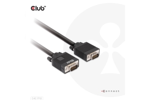 CLUB3D VGA Cable Bidirectional M/M 10m/32.8ft 28AWG