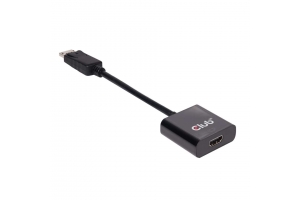 CLUB3D DisplayPort 1.2 to HDMI 2.0 UHD Active Adapter