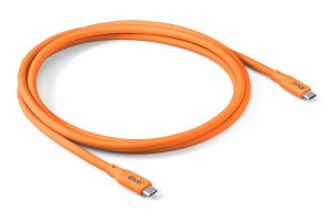 CLUB3D USB C oplaadkabel Oranje