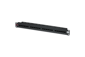 APC CAT 6 Patch Panel, 24 port RJ45 to 110 568 A/B color coded