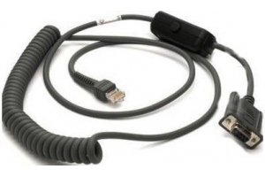 Motorola CBA-R31-C09ZAR seriële kabel Zwart 2,8 m