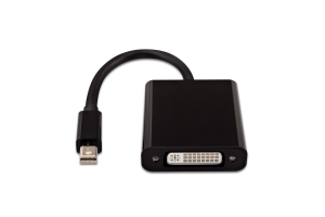 V7 CBL-MD1BLK-5E video kabel adapter Mini DisplayPort DVI Zwart