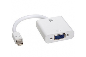 V7 CBL-MV1WHT-5E video kabel adapter 0,17 m mini DisplayPort VGA (D-Sub) Wit