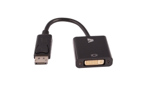 V7 CBLDPDVI-1E video kabel adapter 0,2 m 1x 20-pin DisplayPort 1x (24+5)-pin DVI Zwart