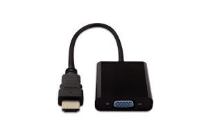 V7 CBLHDAVBLK-1E video kabel adapter 0,1 m HDMI VGA (D-Sub) Zwart