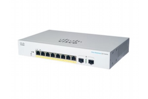Cisco CBS220-8P-E-2G-EU netwerk-switch Managed L2 Gigabit Ethernet (10/100/1000) Power over Ethernet (PoE) Wit