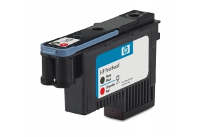 HP 73 matzwarte/chromatisch rode DesignJet printkop