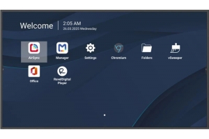 Viewsonic CDE6514-2C beeldkrant Digitale signage flatscreen 165,1 cm (65") LCD Wifi 500 cd/m² 4K Ultra HD Zwart Type processor Android 14 24/7