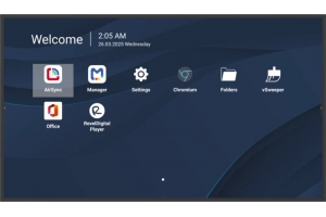 Viewsonic CDE6531-1C beeldkrant Digitale signage flatscreen 165,1 cm (65") LCD Wifi 500 cd/m² 4K Ultra HD Zwart Type processor Android 14 24/7