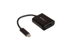 StarTech.com USB-C naar DisplayPort Adapter - 4K 60Hz/8K 30Hz - USB Type-C naar DP 1.4 HBR2 Dongle - Compacte USB-C (DP Alt Mode) Video Converter - Compatibel met Thunderbolt 3