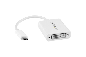 StarTech.com USB-C naar DVI adapter wit