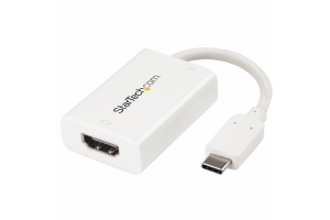 StarTech.com USB-C naar HDMI video adapter met USB Power Delivery 4K 60Hz wit