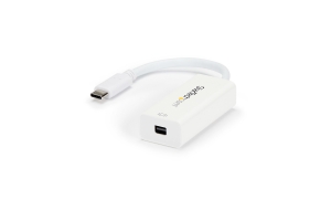 StarTech.com USB-C naar Mini DisplayPort Adapter - 4K 60Hz - Wit - USB 3.1 Type-C naar Mini DP Adapter - Verbeterde versie is CDP2MDPEC