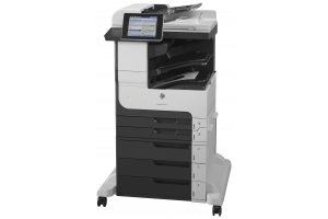 HP LaserJet Enterprise 700 M725z Multifunction Zwart-wit Printer, Alleen Ethernet; Kopieerapparaat, scanner