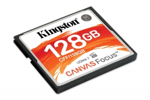 Kingston Technology Canvas Focus 128 GB CompactFlash