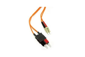 C2G 7m LC/SC LSZH Duplex 62.5/125 Multimode Fibre Patch Cable InfiniBand en Glasvezelkabel Oranje