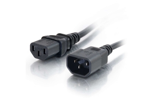 C2G 5m 18 AWG voeding-verlengkabel (IEC320C13 naar IEC320C14)