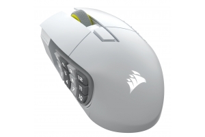 Corsair SCIMITAR ELITE WIRELESS SE muis Gamen Rechtshandig RF-draadloos + Bluetooth Optisch 33000 DPI